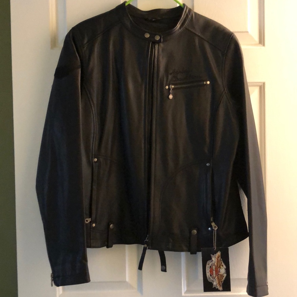 Leather jacket